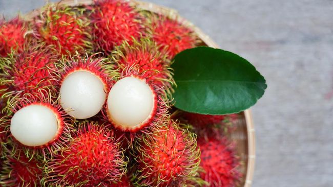 manfaat makan rambutan