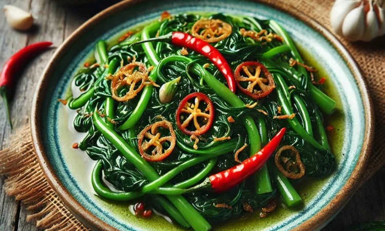 makan kangkung